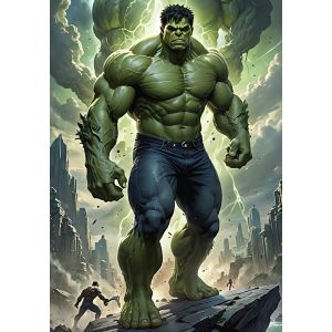 Hulk kageprint